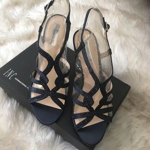 Inc Navy blue heels